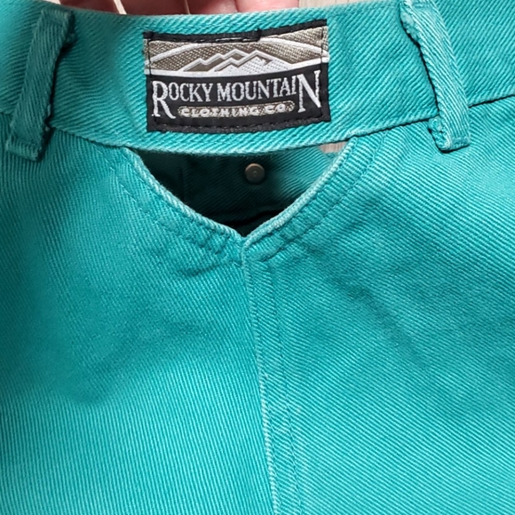 Rocky Mountain Jeans | Vintage 8s High Waist Rocky Mountain Green Jeans